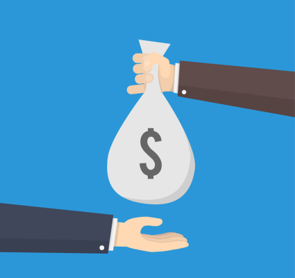 Submission and acceptance purse arms Vectors
