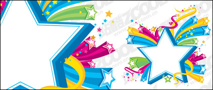 colorful three-dimensional vector