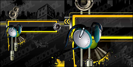 Music City vector material