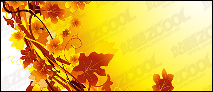 In the fall of the rattan plant material vector