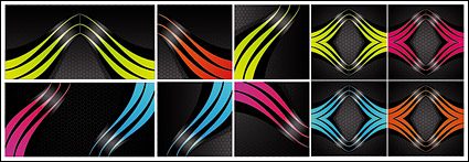 Alternative vector background material