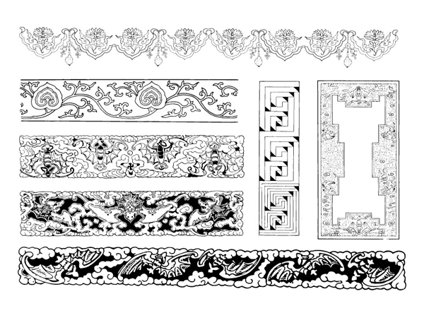 Material of the 17 Chinese classical vector