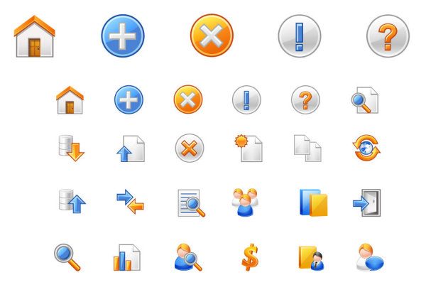 Common vector web icons - vector material
