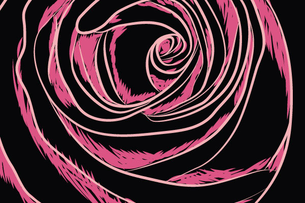 Roses partial Vector -3