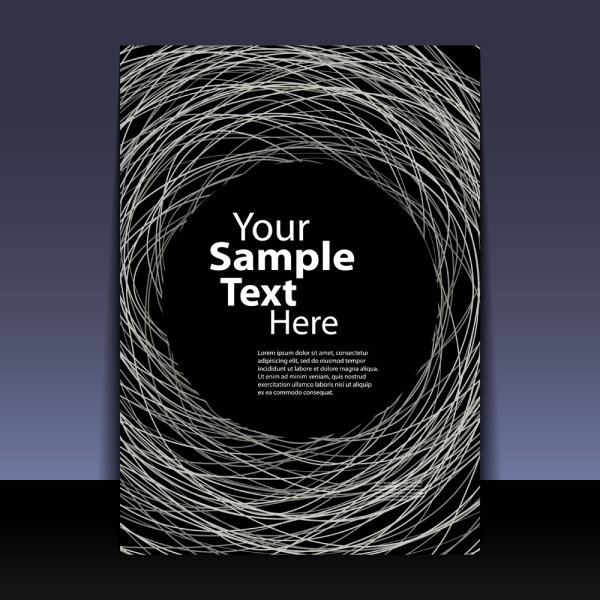 Clutter background material lines 03-- vector material