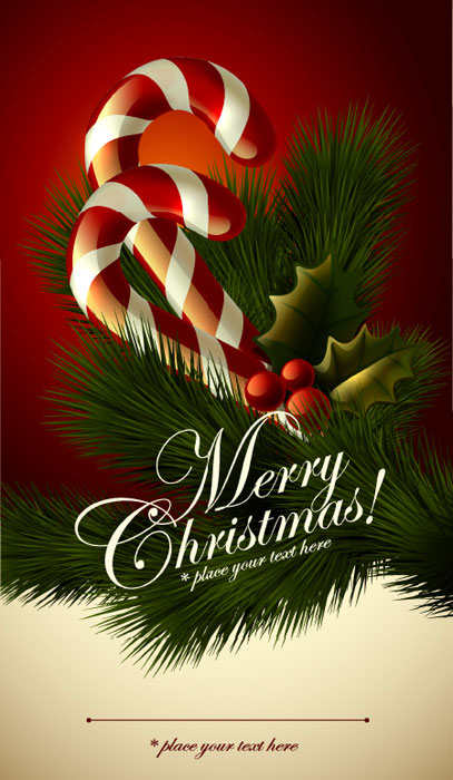 Cute Christmas 04. - Vector material