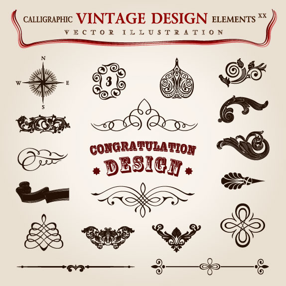 European classic border 05 - vector material