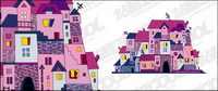 Vector illustration house material