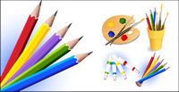 Vector drawing material supplies