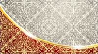 Exquisite pattern background - Vector