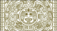 Mayan patterns 02 - vector material