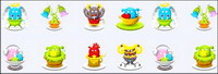 Basket Monsters icons