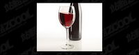 Wine quality picture material