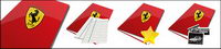 Ferrari theme folder icon on the computer transparent png