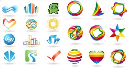 Some logo vector graphic material