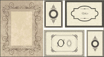 Contracted border vector of material