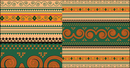 European classical border vector material