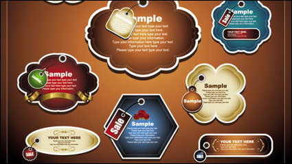 Label material 03-- vector material