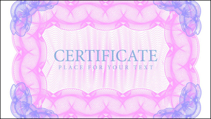 Fine grain security border 02-- vector material