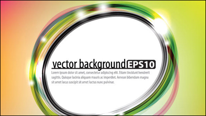 Light the frame vector material -5