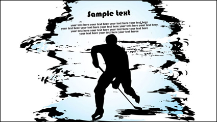 Sports silhouette 03 - vector material