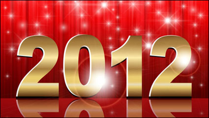 2012 Creative Fonts 02 - vector material