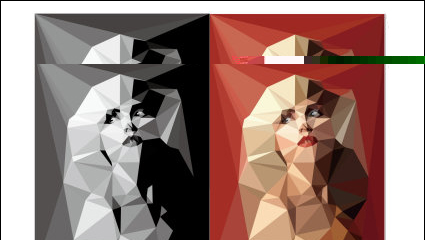 Color figures - vector material