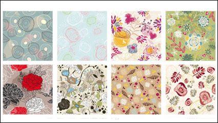 Exquisite patterns 02 - vector material