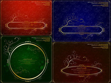 Rectangular, oval-shaped pattern, lace Vector