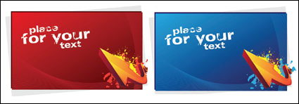 Card template vector