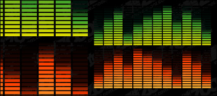 Music volatile element vector material