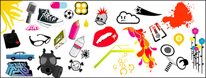 Soccer shoes, such as painting