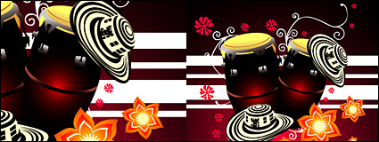 Mexican customs vector material