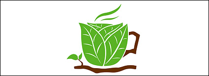 Leaves of the coffee mug